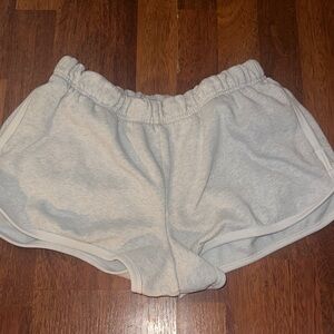 PINK Victoria's Secret Light Gray Athletic Shorts